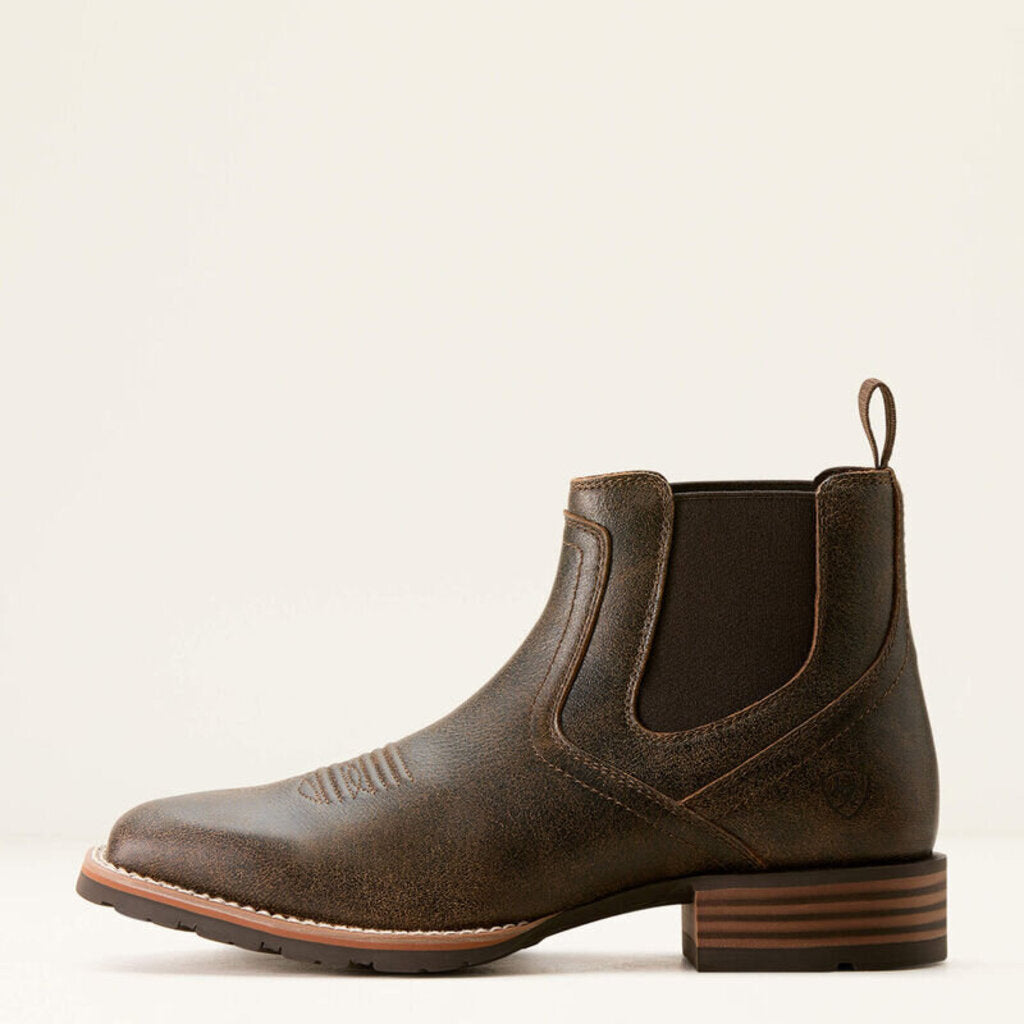 100353626 MENS HYBRID LOW BOY WESTERN BOOT ACORN